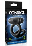 Sir Richard's Control Cock & Ball C-Ring Vibrating Black