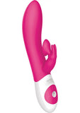 The Kissing Rabbit Vibrator Hot Pink