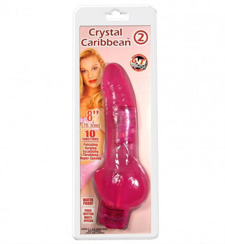 Crystal Caribbean -2 Waterproof Vibe - Pink