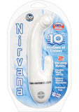 NIRVANA WHITE SILICONE 7.5 INCH WATERPROOF