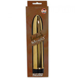 Lady's Mood 7 Inches Plastic Vibrator Gold