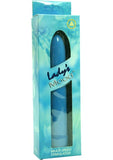 Lady's Mood 7 Inches Plastic Vibrator Blue