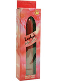 Lady's Mood 7 Inches Plastic Vibrator Red