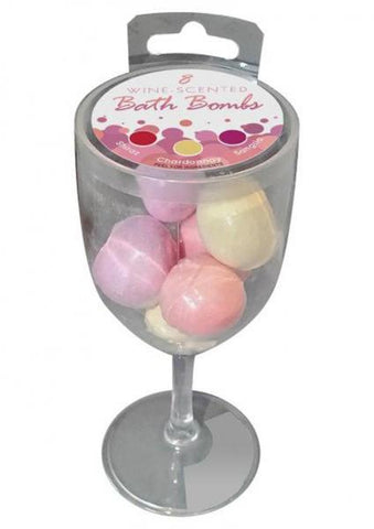 Wine Scented Bath Bombs 8 Pack