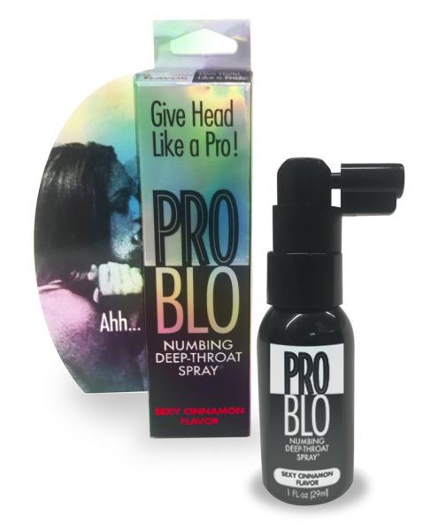 Problo Numbing Throat Spray Cinnamon 1oz