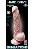 Skinsations Hard Drive 8 inches Dildo Beige