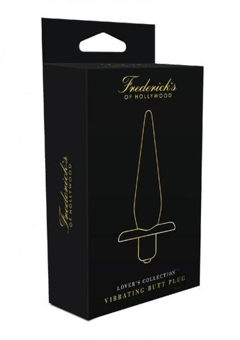 Frederick's of Hollywood Vibrating Anal Massager Black