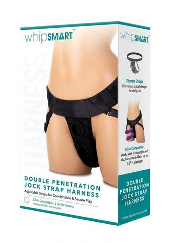 Whipsmart Dp Jock Strap Harness O/s