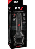 PDX Elite Vibrating Roto-Sucker Black