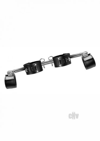 Adjustable Swiveling Spreader Bar With Leather Cuffs