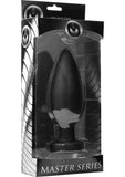 Colossus XXL Silicone Anal Suction Cup Plug Black