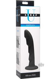 Strap U Ripples Silicone Strap On Harness Dildo Black