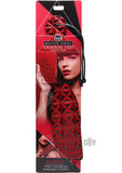 Crimson Tied Steel Enforced Spanking Paddle Red