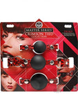 Crimson Tied Triad Interchangeable Silicone Ball Gag