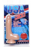 USA Cocks 7 Inches Ultra Real Dual Layer Suction Cup Dildo