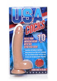 USA Cocks 10 Inches Ultra Real Dual Layer Suction Cup Dildo