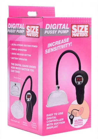 Size Matters Digital Automatic Pussy Pump Black