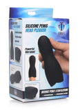 Vibrating Rechargeable Penis Pleaser Black