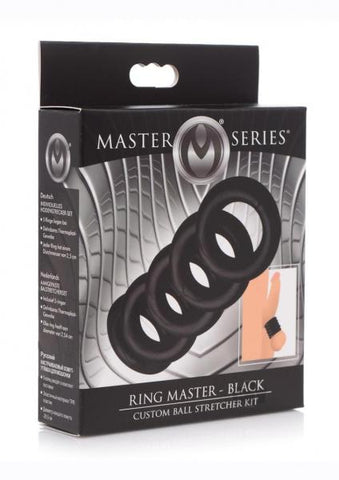 Ring Master Custom Ball Stretcher Kit Black