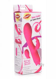 Rebel Rabbit 21X Silicone Vibrator Pink