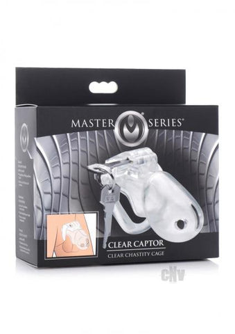 Clear Captor Chastity Cage - Large