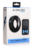 E-stim Pro Silicone Vibrating Cock Ring - Small