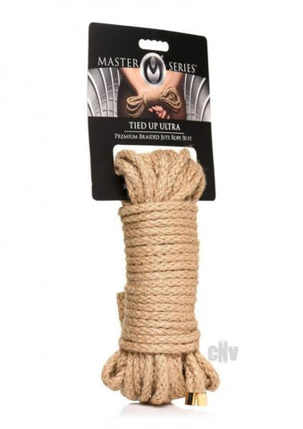 Premium Braided Jute Bondage Rope - 50 Feet