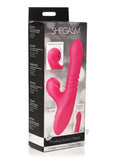 Pro-thrust Thrusting Suction Silicone Rabbit Vibrator