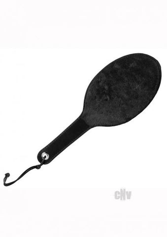 Strict Leather Round Fur Lined Paddle