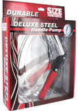 Deluxe Steel Handle Penis Pump Accessory