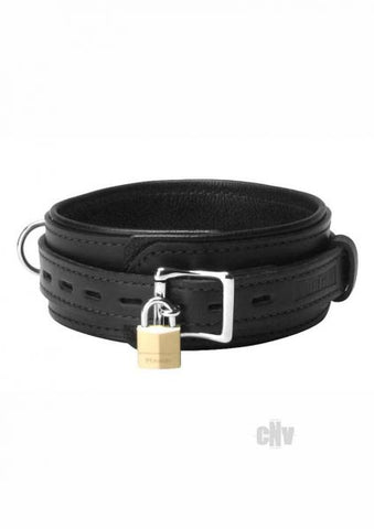 Strict Leather Premium Locking Collar