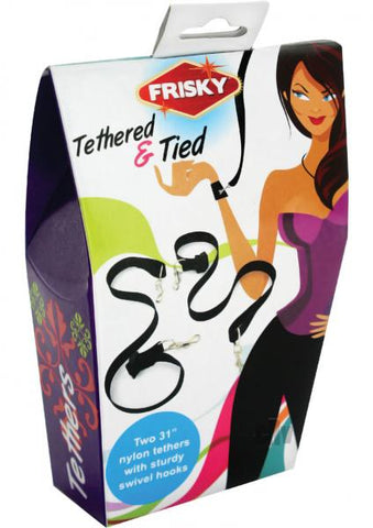 Frisky Nylon Tethers Black