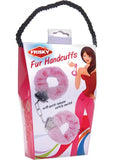 Courtesan Handcuffs Pink Fur