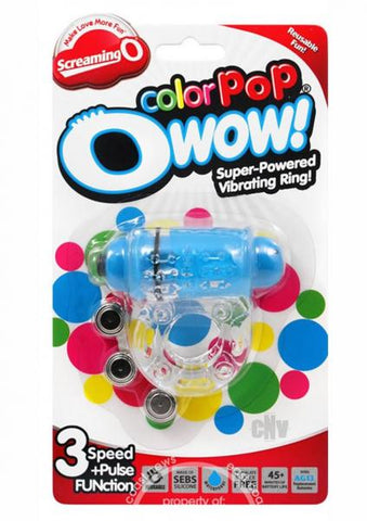 Color Pop O Wow Vibrating Ring Assorted Color