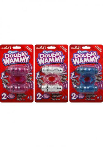 O Wow Double Wammy Cock Ring 6 Per Box