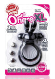 Ohare XL Vibrating Rabbit Double Ring Black