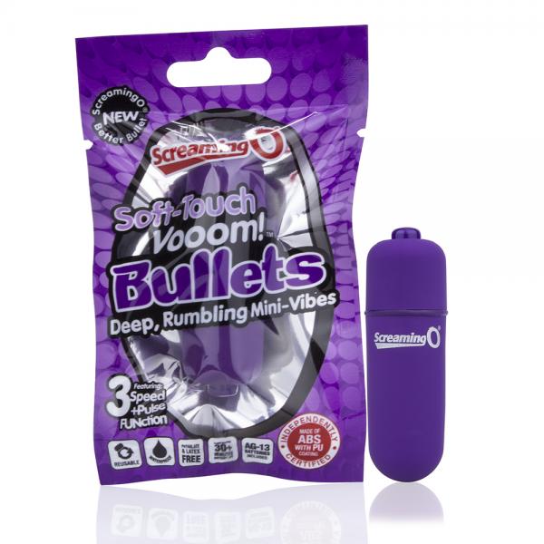 Soft Touch Vooom Bullet Vibrator Purple