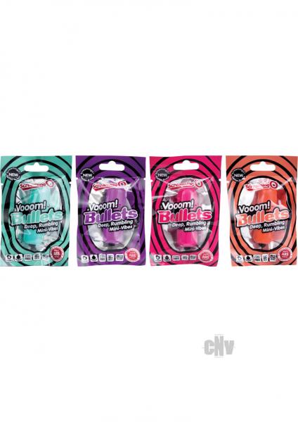Vooom Bullets Assorted Colors 20 Piece Pop Box
