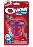 O Wow Vibrating Ring Purple