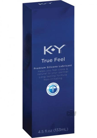 K-Y True Feel Silicone Lubricant 4.5oz