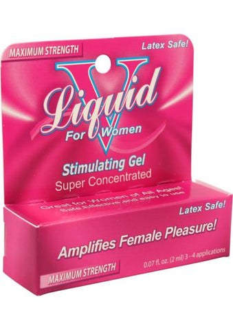 Liquid V Stimulating Gel For Women 0.1 Ounce