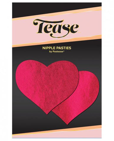 Pastease Liquid Red Heart Nipple Pasties