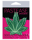 Pastease Indica Pot Leaf Green Weed Nipple Pasties