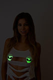 Alien Neon Green Pasties O/S