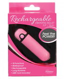 Simple & True Rechargeable Bullet Vibrator Pink