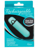 Simple & True Rechargeable Bullet Vibrator Teal