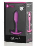 B-Vibe Snug Plug 1 1.94 ounces Weight Fuchsia