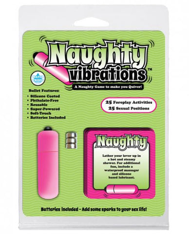 Naughty Vibrations Game with Bullet Vibrator