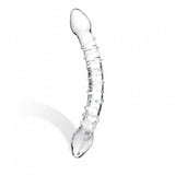 Glas Double Trouble Glass Dildo Clear