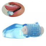 Tongue Star Vibe With 10ml Liquor Lube Pillow - Blue